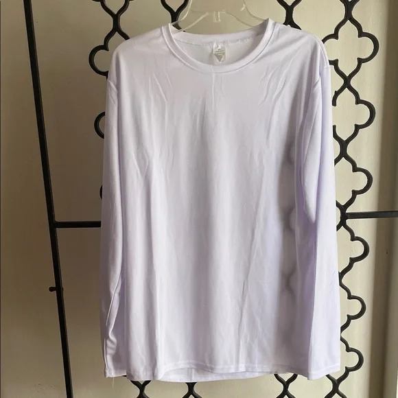 NWOT Men’s Long Sleeve White Shirt - Picture 1 of 4